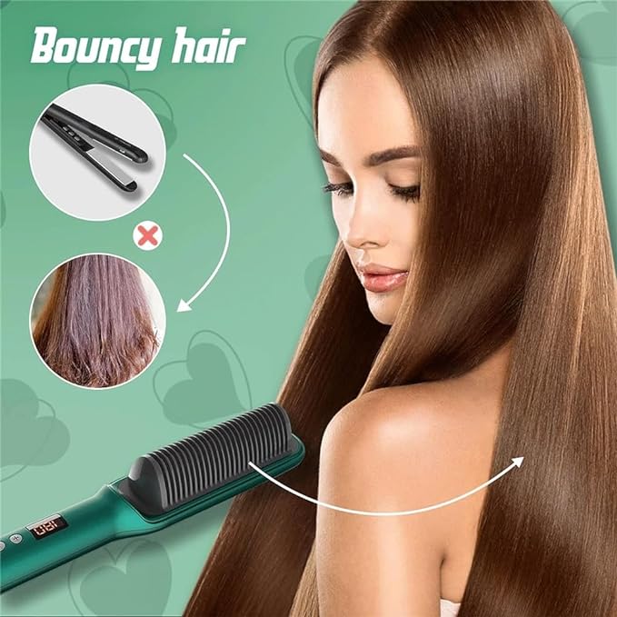 hair straightener comb